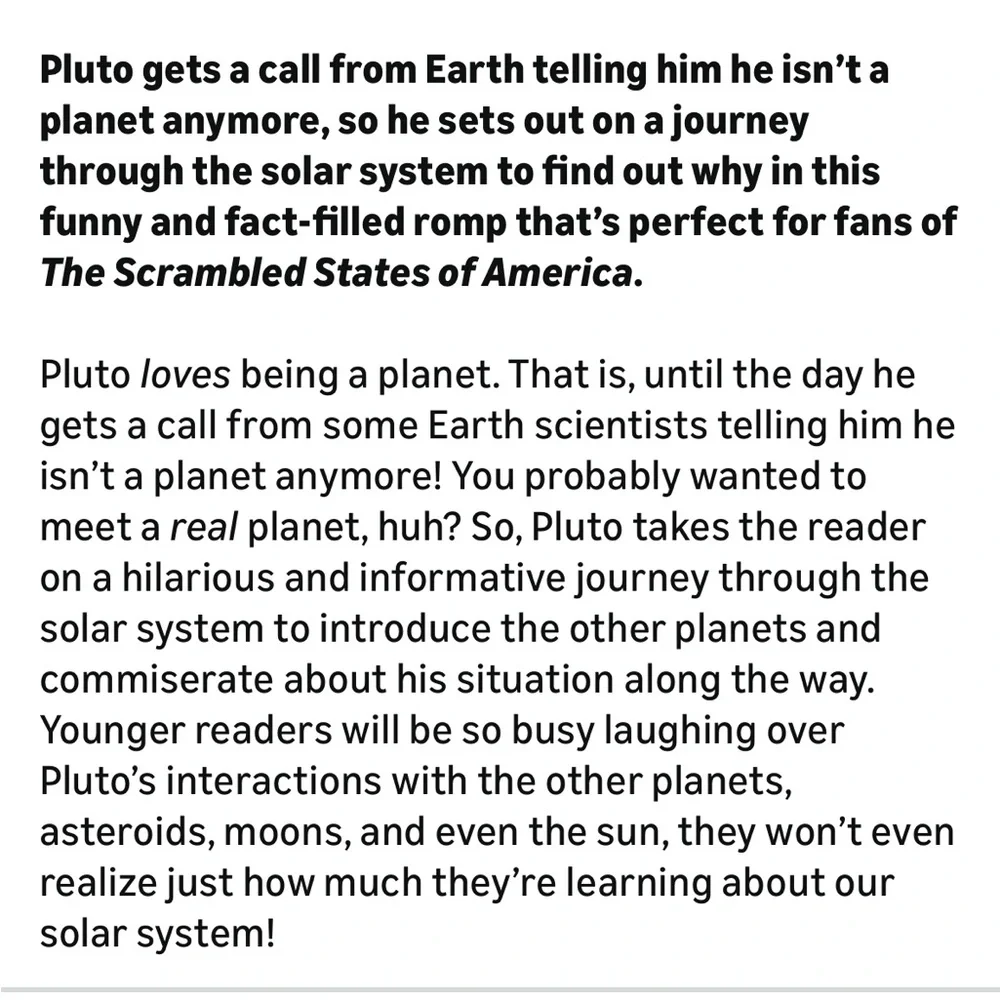🪐NEW Children's Books Pluto Gets the Call & A Few Beautiful Minutes space bundl